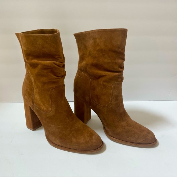 Steve Madden Vector Boot in Chestnut Suede Size 9.5 - Picture 6 of 16